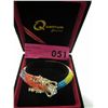 Image 3 : Ladies hand set crystal dragon bracelet