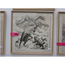 Vintage R.H.Palenske framed print