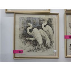 Vintage R.H.Palenske framed print