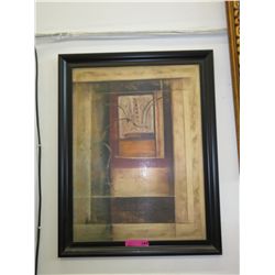 Framed print on board, Kati Roberts