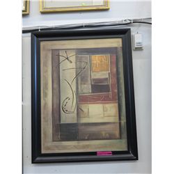 Framed print on board, Kati Roberts