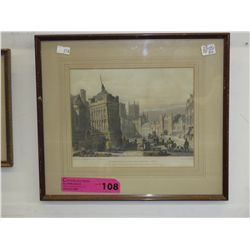 Print of an engraving by Jas Rediway