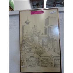 Limited edition print of Vancouver