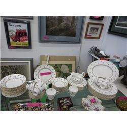 32 Pcs English bone china dinnerware