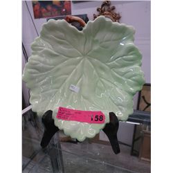 1950's Carlton Ware leaf bowl