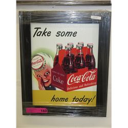 Coke Sprite Boy - Framed