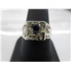 Image 1 : Men's Black Diamond ring