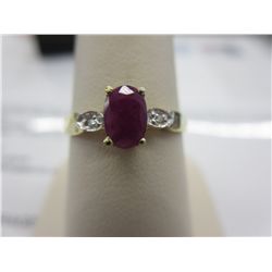 Ruby & Diamond ring