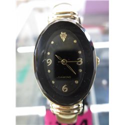New ladies watch, diamond at 12:00