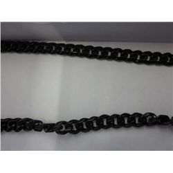 Men's Curb-Link necklace, 22" long