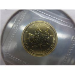 2011 Canada Maple Leaf gold coin