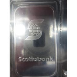 Silver Bar, Scotiabank design, 1 oz.