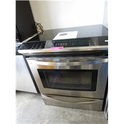 30" convection/induction self cleaning range