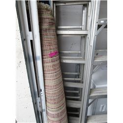 Beige shag area carpet.  6' x 8'