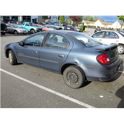 2001 Chrysler Neon