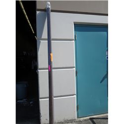 Exterior sunshade with valance 8' x 8'