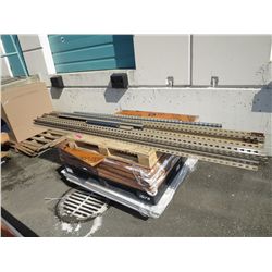 Skid of pallet racking