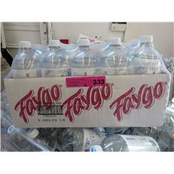 2 cases of Faygo sparkling water