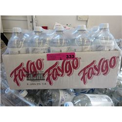 2 cases of Faygo sparkling water