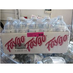2 cases of Faygo sparkling water
