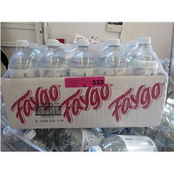 2 cases of Faygo sparkling water