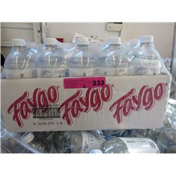 2 cases of Faygo sparkling water