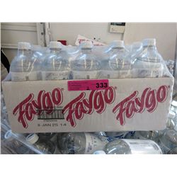 2 cases of Faygo sparkling water
