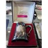 Image 1 : Silver plated tankard
