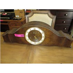 Walnut Westminster chime clock by Prima