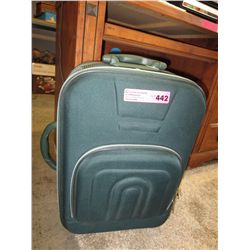 A piece of rolling luggage - used