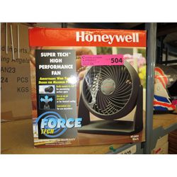 Honeywell table fan in box