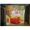 Image 1 : Glass beverage jar, in box