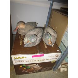 Oversized mallard floaters