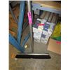 Image 1 : Metal push broom with polyester bristles