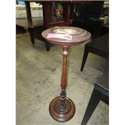 Vintage wood ashtray stand