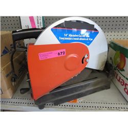 14" abrasive cut-off saw