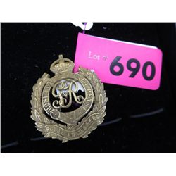 Royal Engineers brass badge