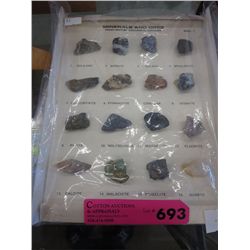 British Columbia minerals & ore samples
