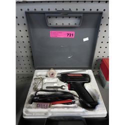 Weller soldering gun in case