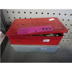 2 boxes of drill bits.