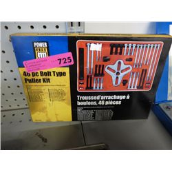 46 piece bolt type puller kit