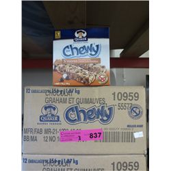 3 cases of Quakers Chewy S'mores bars