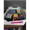 Image 1 : Vintage Rubik's Cubes & magic solution book