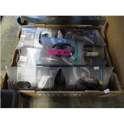 Approx. 10 pkgs of assorted car adapters