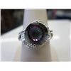 Image 1 : Mystic topaz gemstone ring in silver