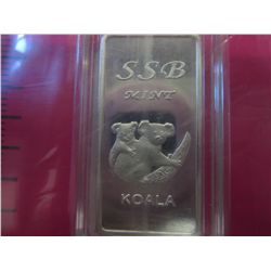 .999 Australian Mint silver bar