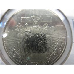 3 x Canada $1 coins 1984 Jacques Cartier