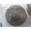 Image 1 : 4x Old Style Canadian half dollar coins