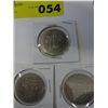 Image 2 : 3x 1971 Canadian Dollars -BC Centennial