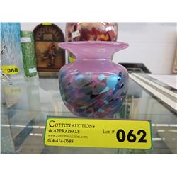 Hand blown Art vase